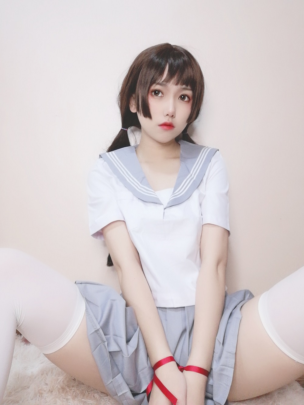 亦南南南-白丝JK学妹[77P+9V] COS网红博主 预览2图