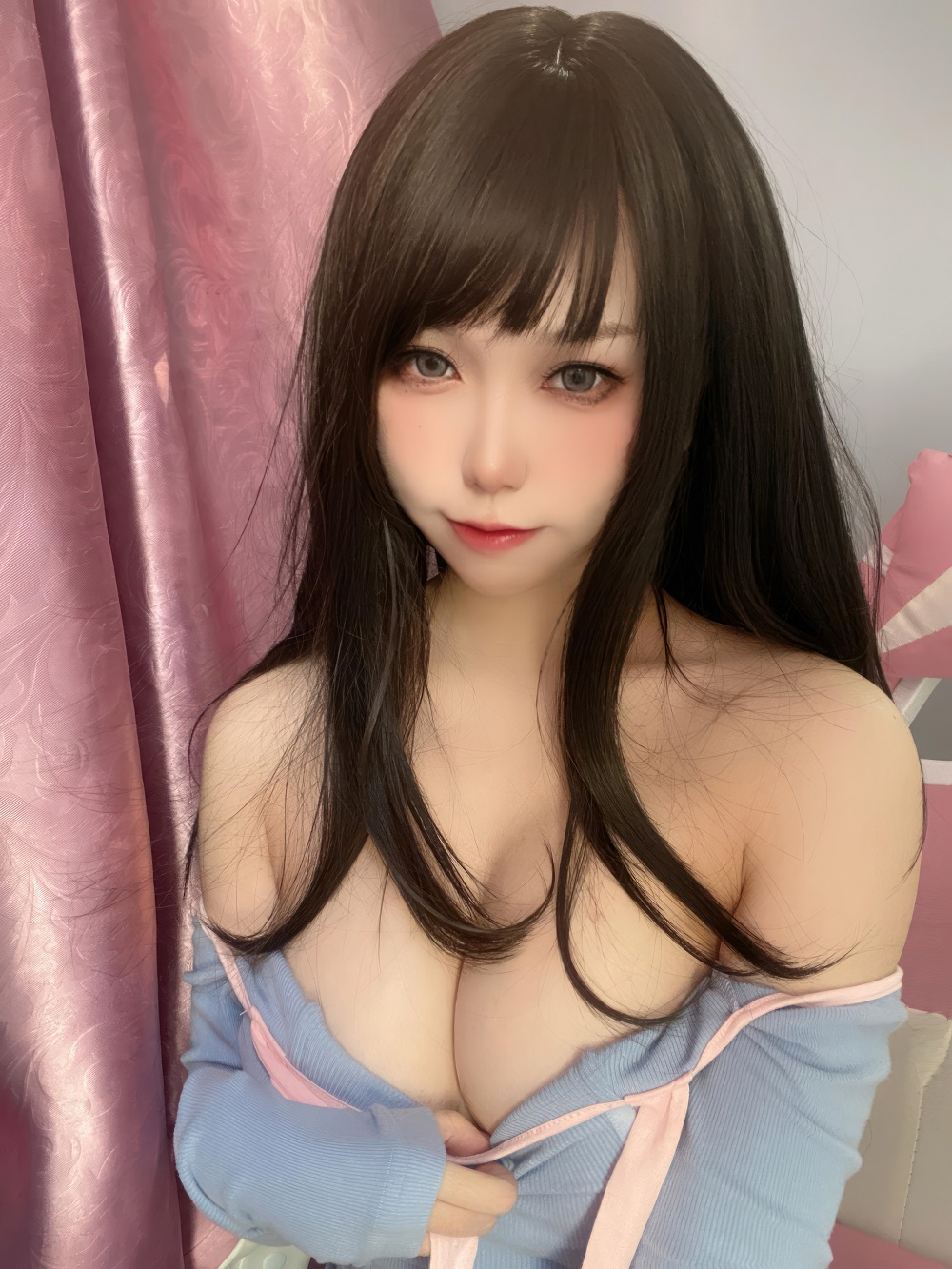 亦南南南-蓝莓啵啵妹妹[48P] COS网红博主 预览2图
