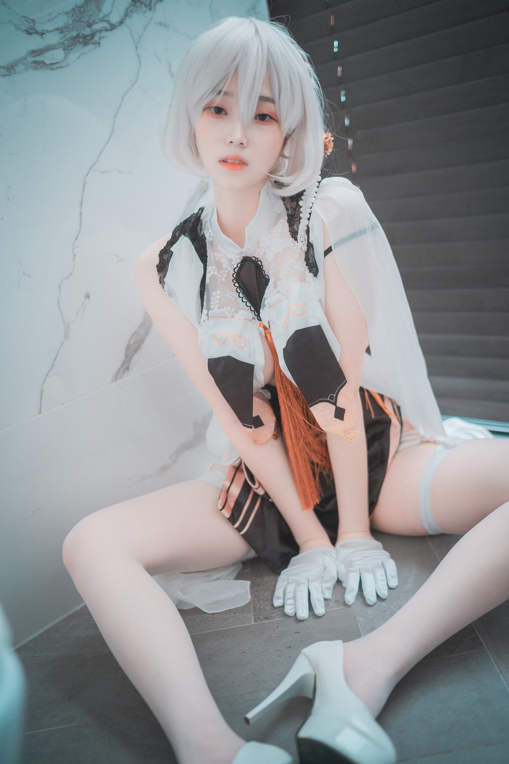 Bambi밤비-DJAWA Photo-Azur Lane HMS Sirius[73P] 韩系图集 预览2图