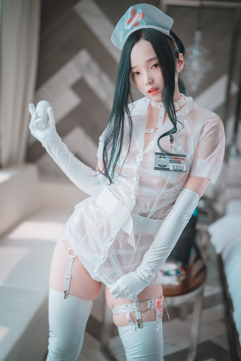 Bambi밤비-DJAWA Photo-Nurse Nation White[82P] 韩系图集 预览1图