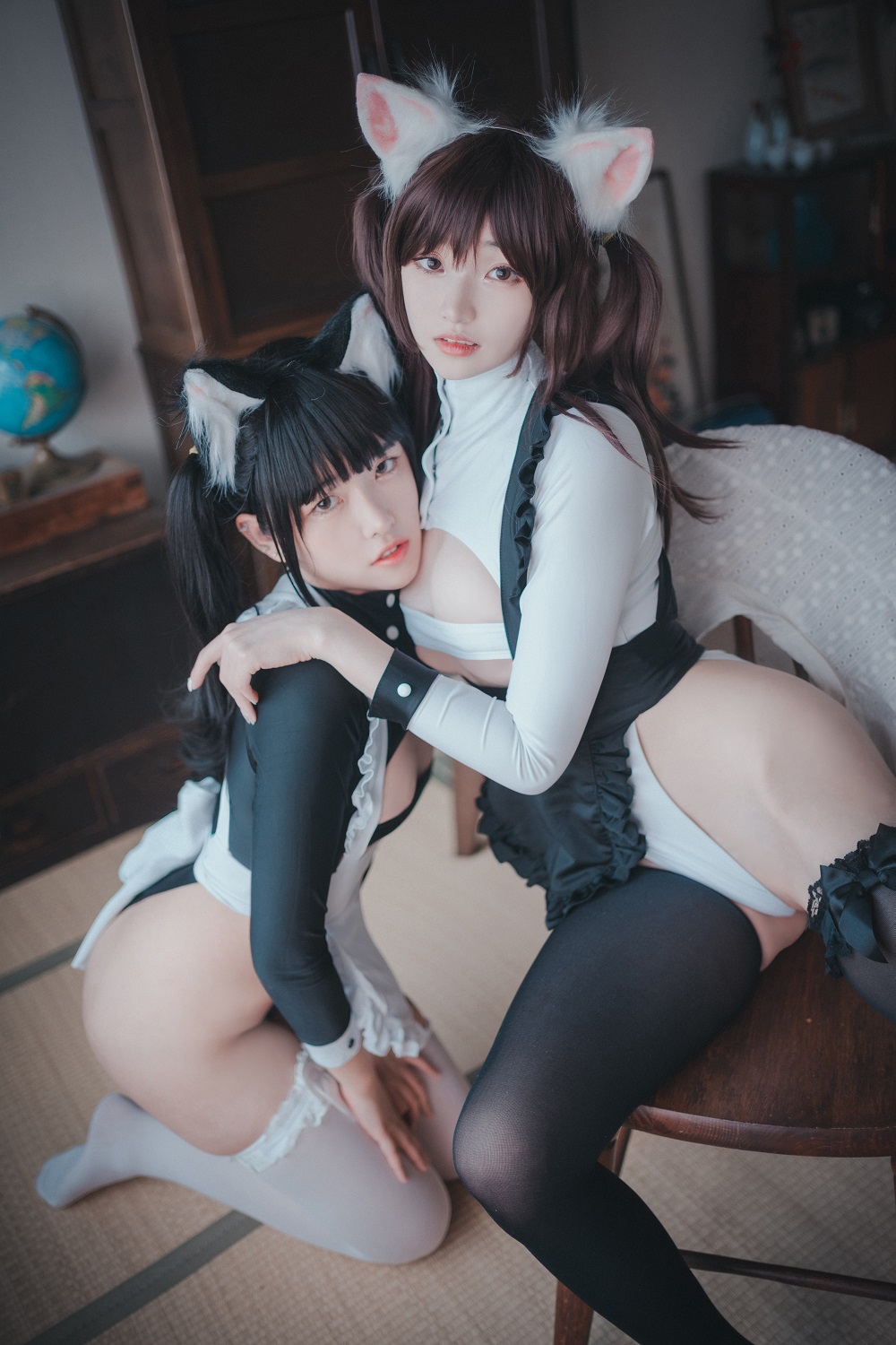 Bambi밤비&Sonson손손-DJAWA Photo-Maid Mansion[153P] 韩系图集 预览1图