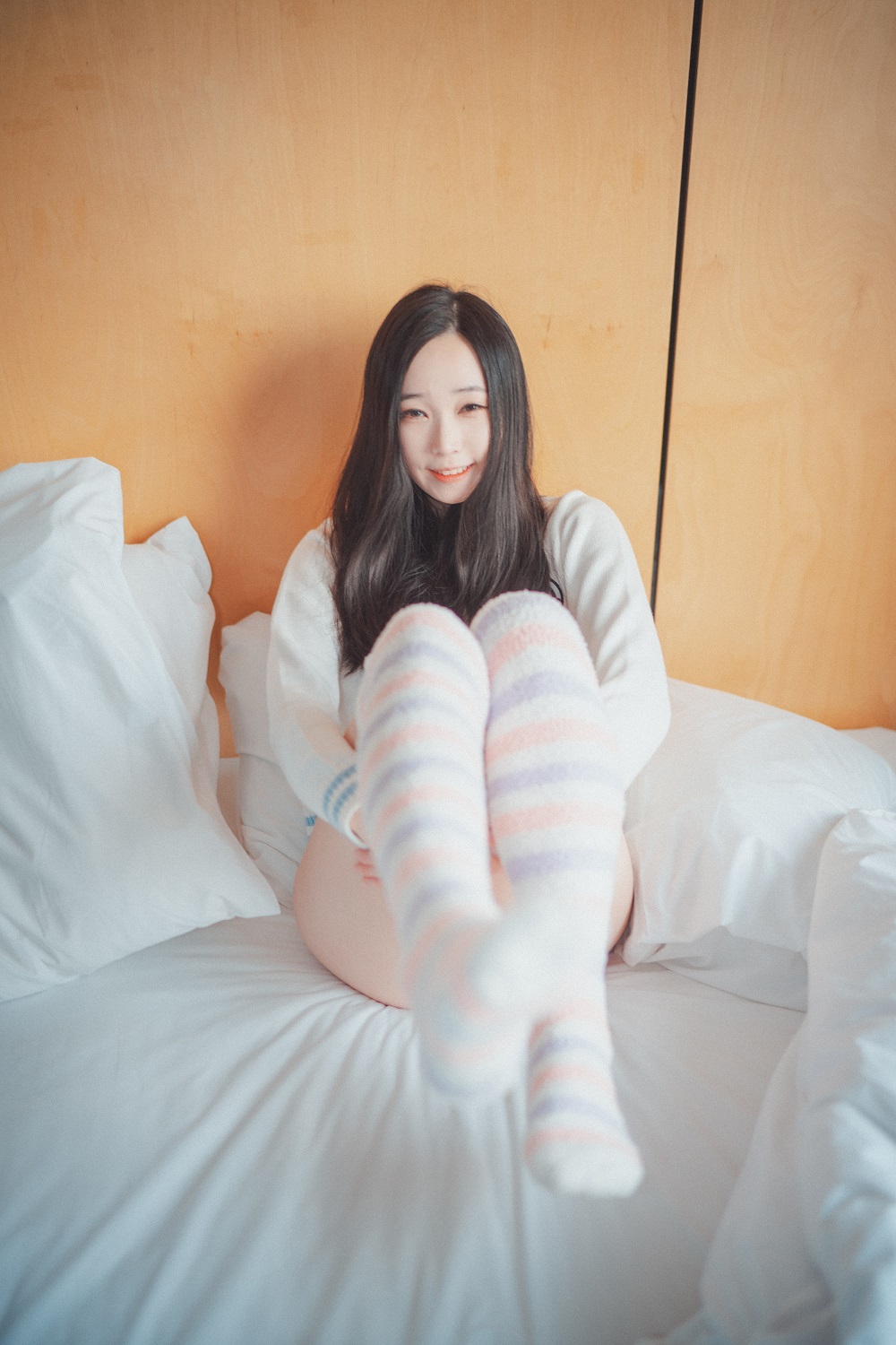 Bambi밤비-DJAWA Photo-Homebody Girl[50P] 韩系图集 预览2图