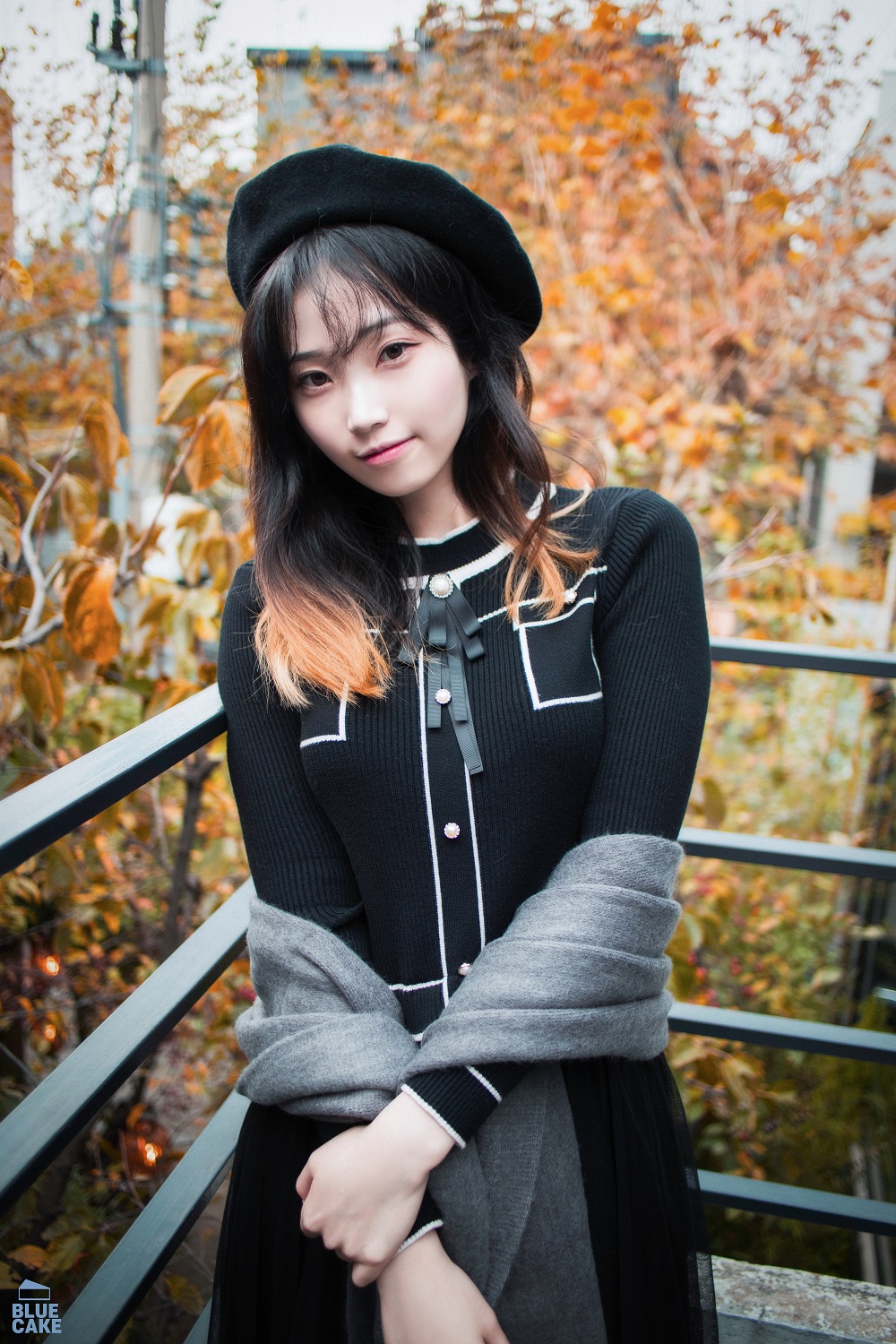 Bambi밤비-Bluecake-Autumn[57P] 韩系图集 预览1图