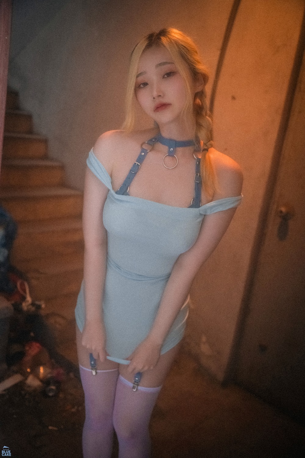 Bambi밤비-Bluecake-Purity[101P] 韩系图集 预览2图