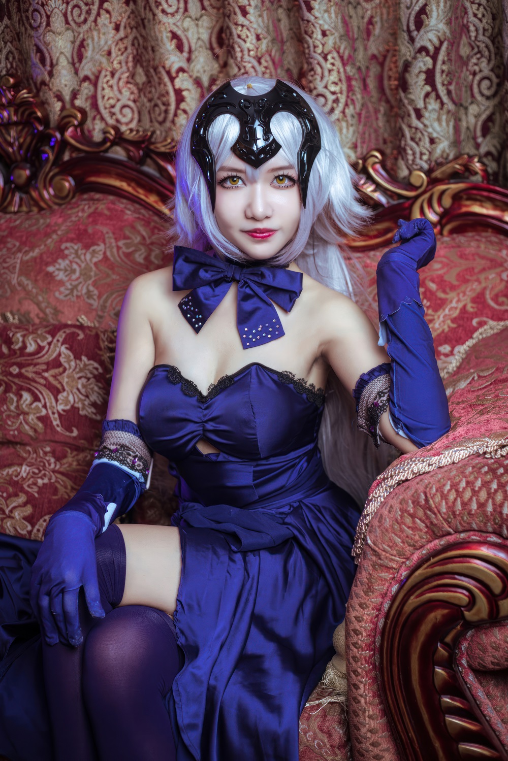 源纱希喵喵喵-FGO-醉贞[14P] COS网红博主 预览2图
