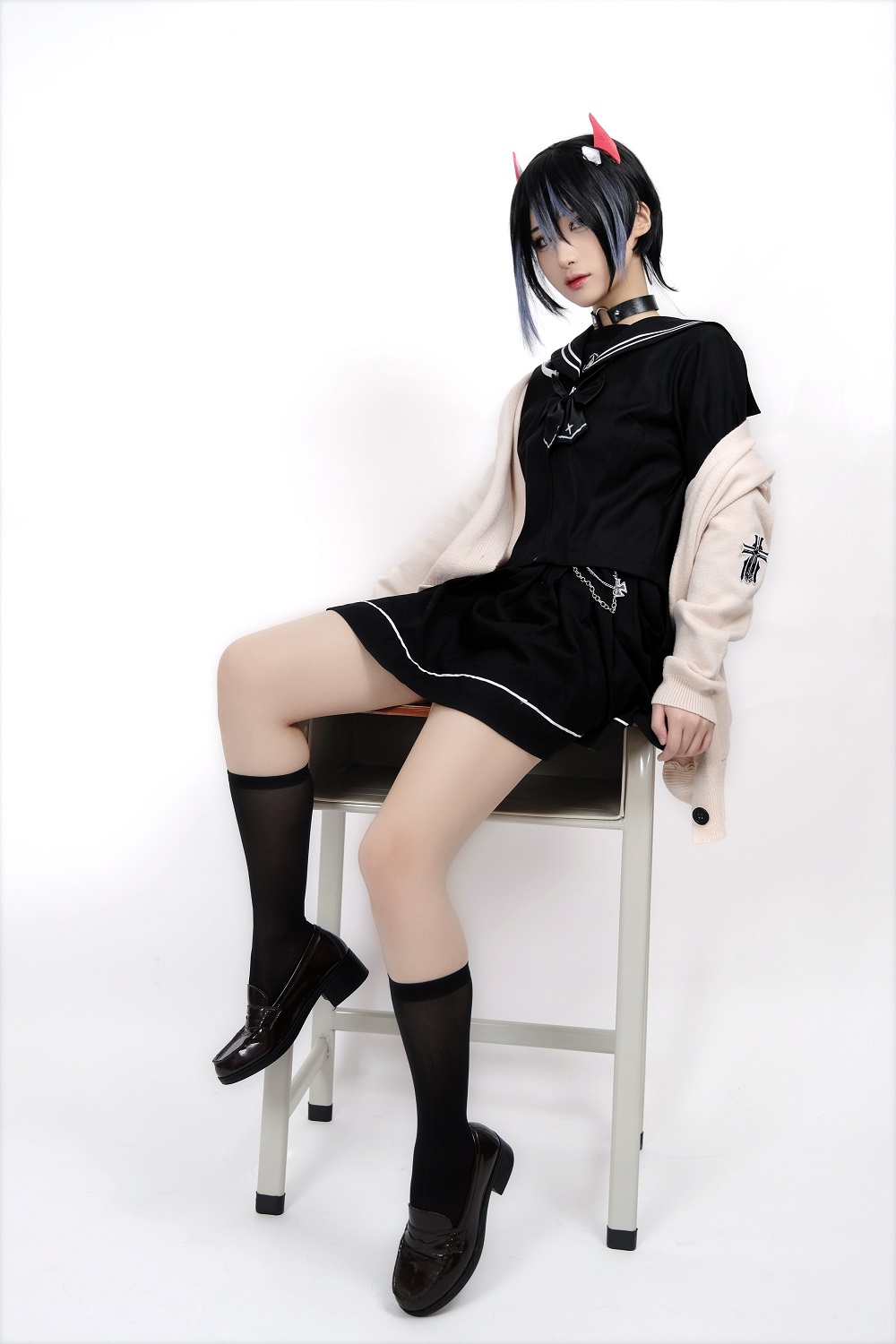 幼愛Yume-碧蓝航线-胡滕JK[41P] COS网红博主 预览1图