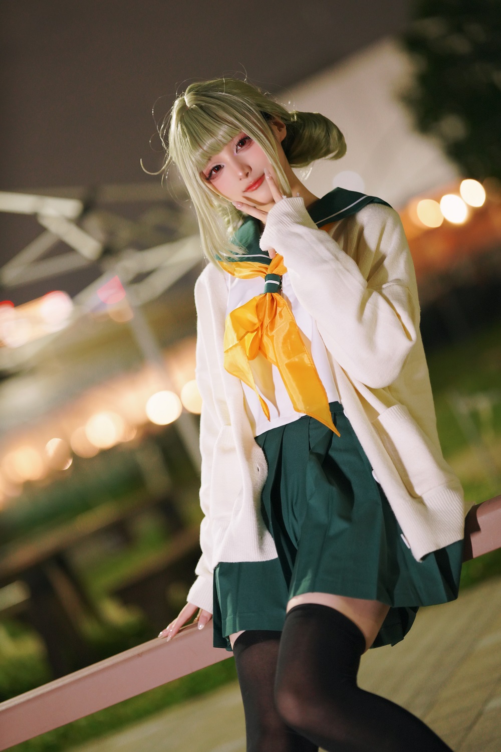 幼愛Yume-憧憬成为魔法少女-阿良河琪舞JK制服[48P+1V] COS网红博主 预览1图