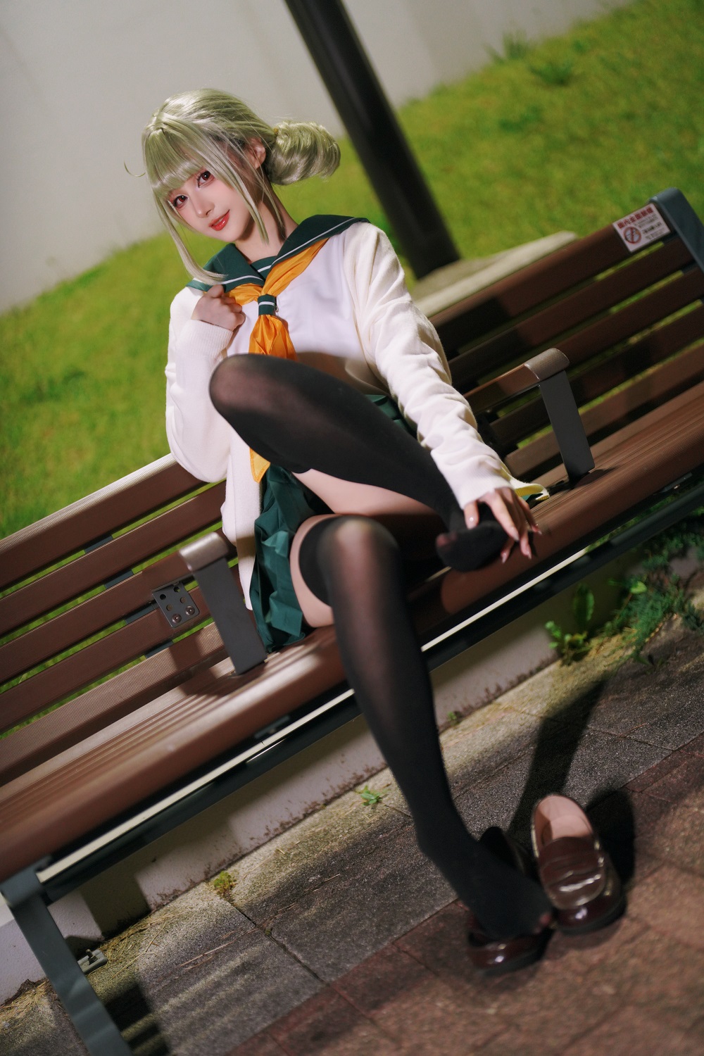 幼愛Yume-憧憬成为魔法少女-阿良河琪舞JK制服[48P+1V] COS网红博主 预览2图