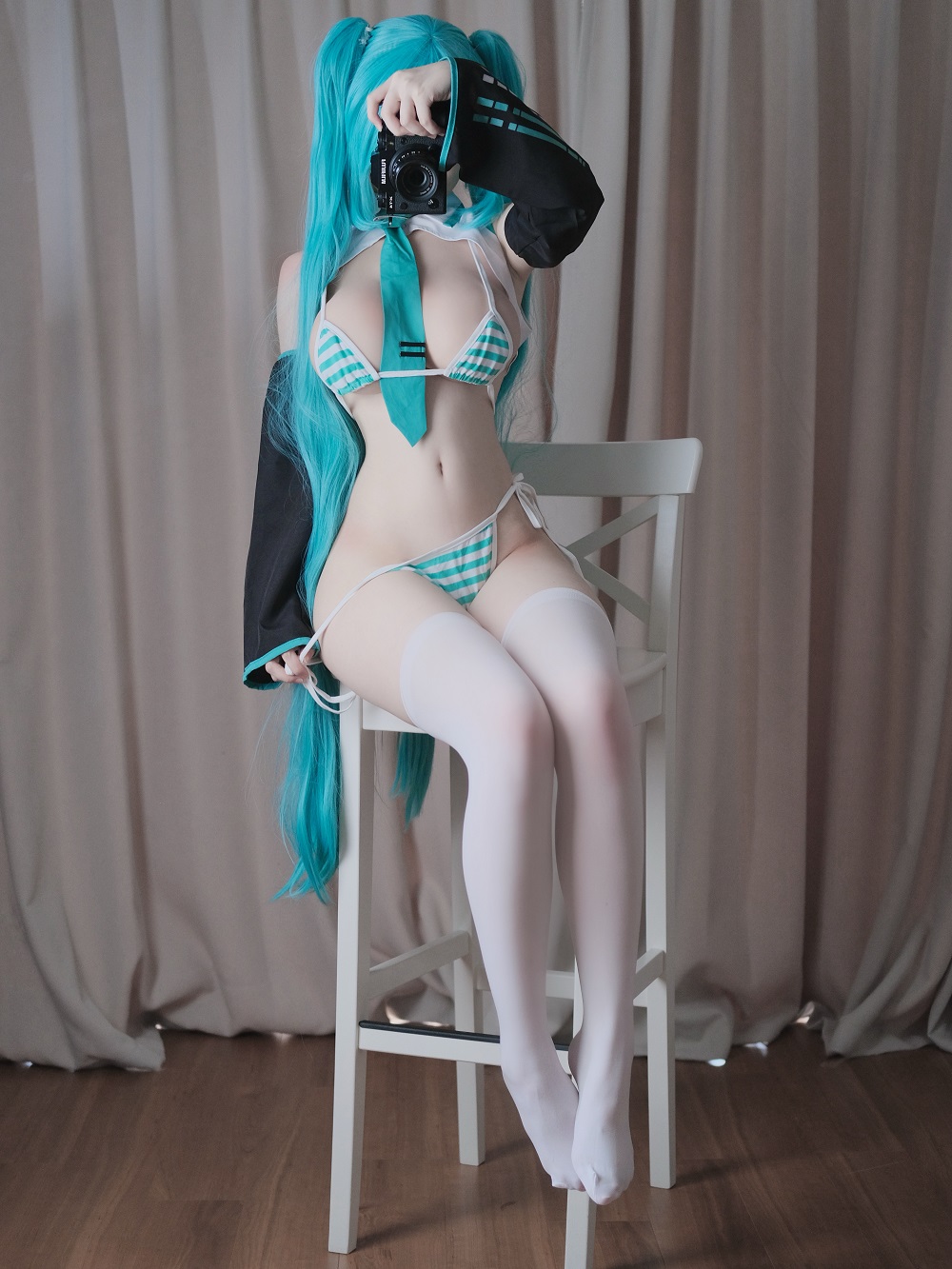 幼愛Yume-初音未来VOCALOID[17P] COS网红博主 预览1图