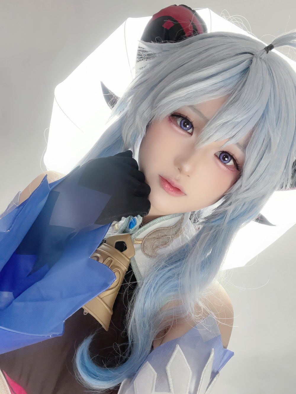 幼愛Yume-原神-甘雨[54P] COS网红博主 预览1图