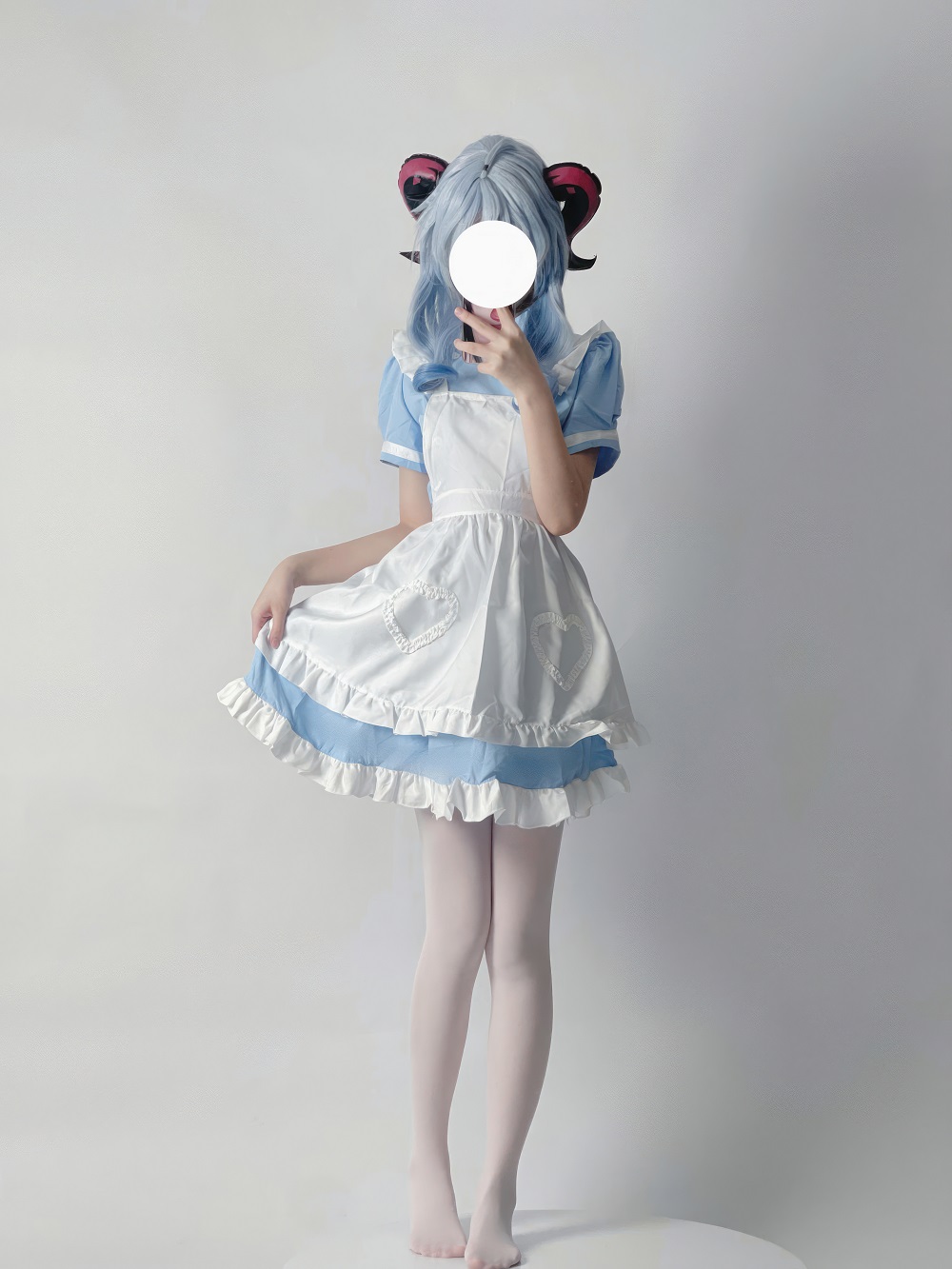 幼愛Yume-原神-甘雨[54P] COS网红博主 预览2图