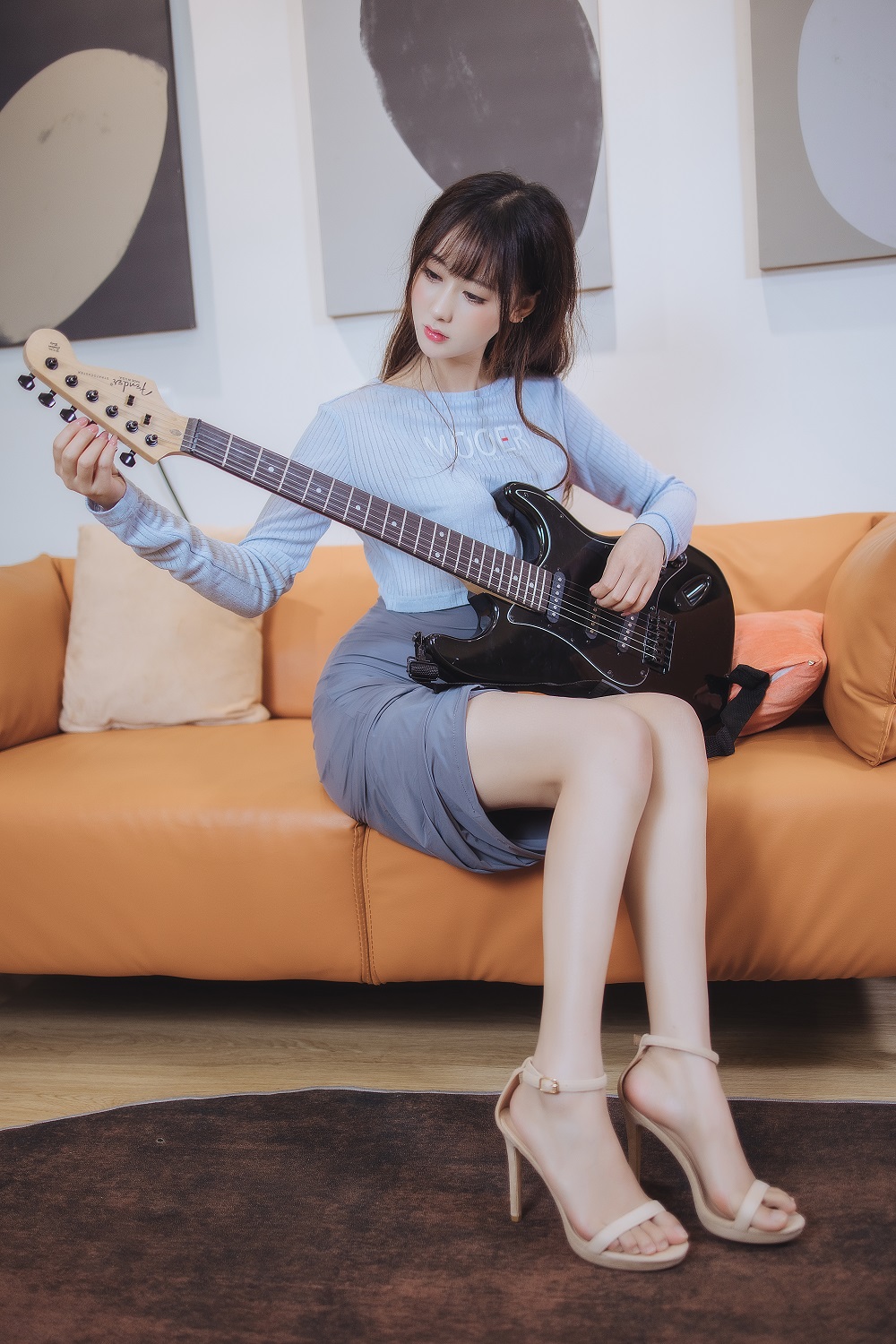 羽生三未-吉他妹妹[43P] COS网红博主 预览2图