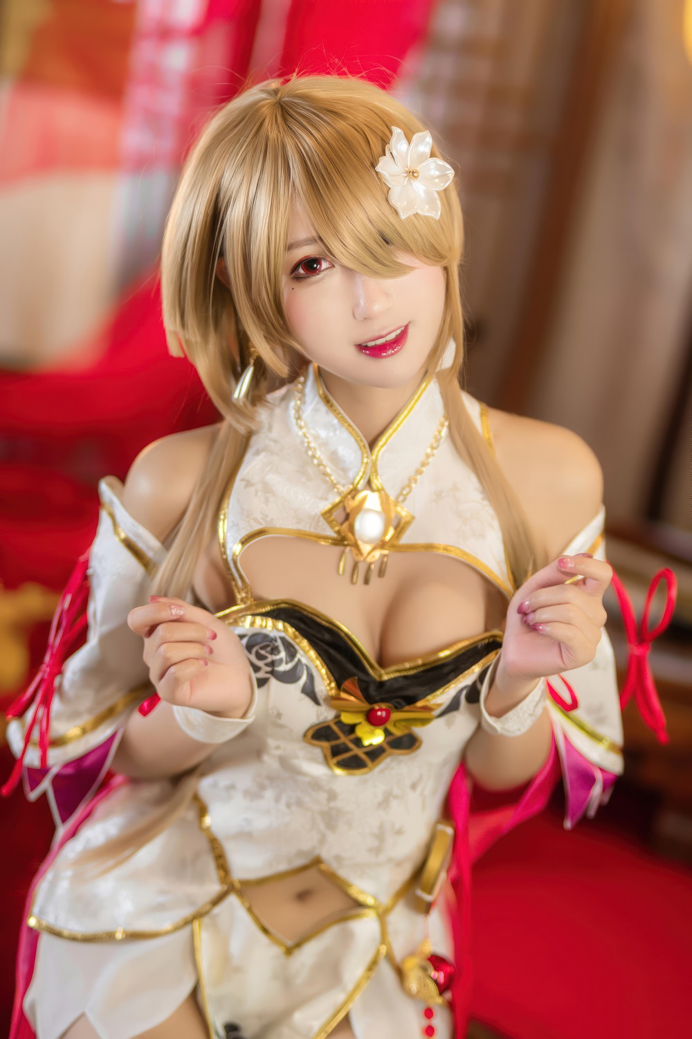 羽生三未-崩坏3rd-丽塔浣溪沙[22P] COS网红博主 预览2图