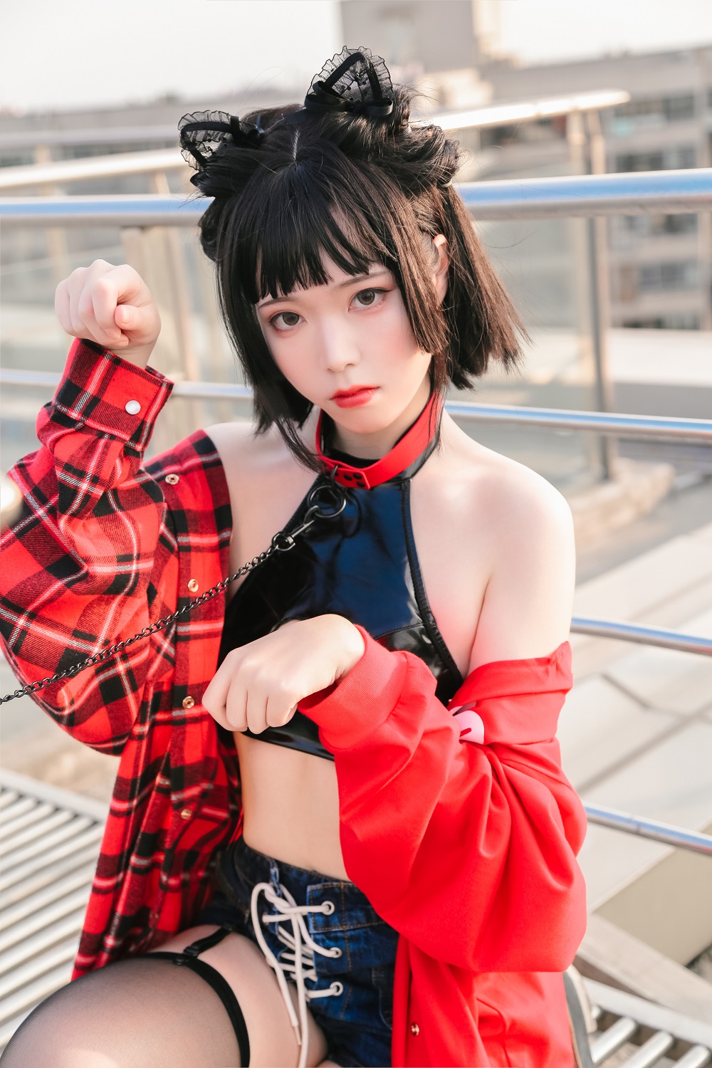 Fushii海堂-猫猫头[52P] COS网红博主 预览1图
