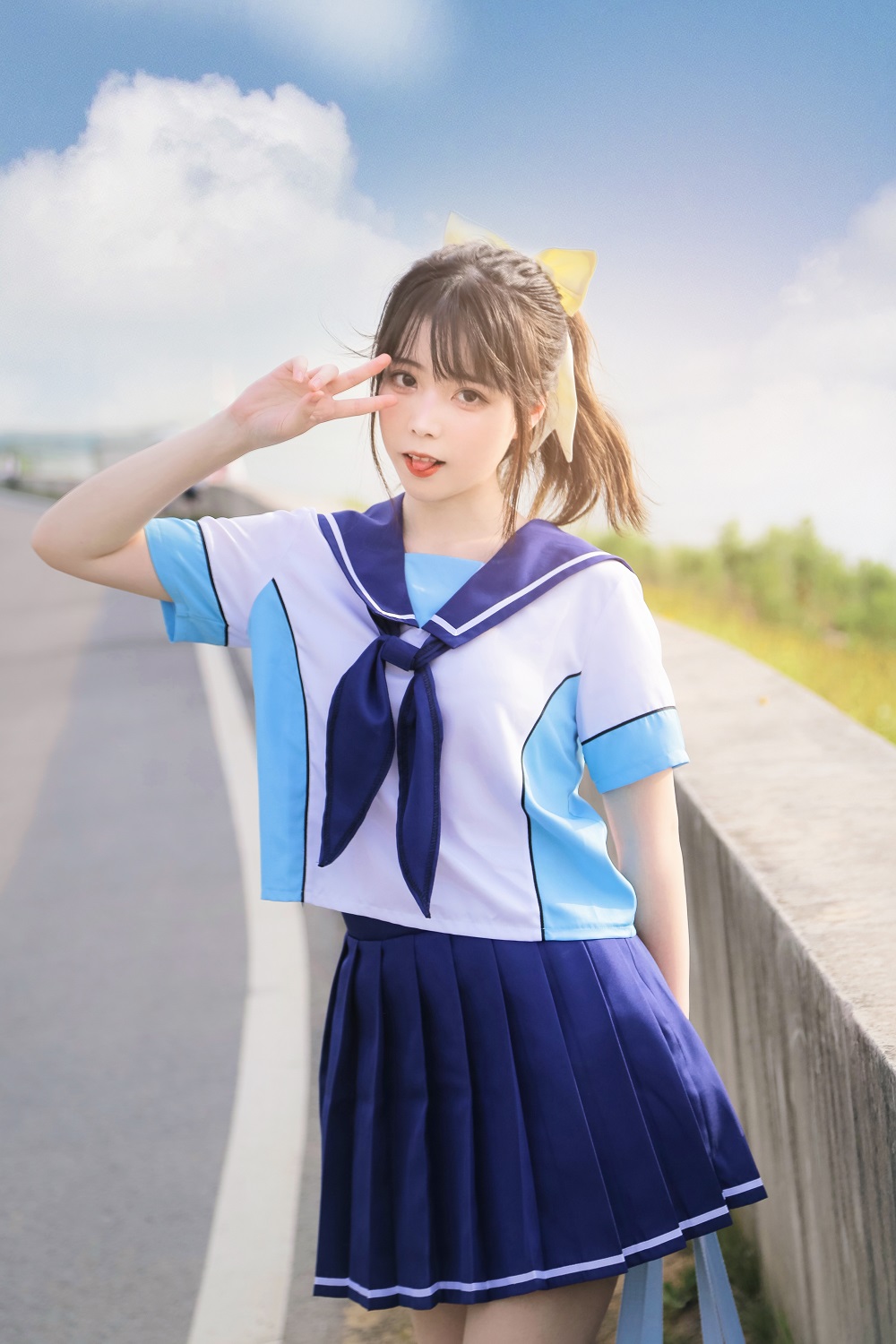 Fushii海堂-LovePlus-高岭爱花[31P] COS网红博主 预览1图