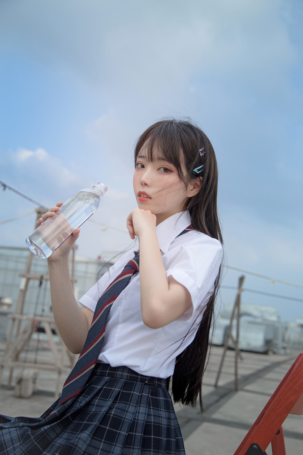 Fushii海堂-夏日时光[17P] COS网红博主 预览1图
