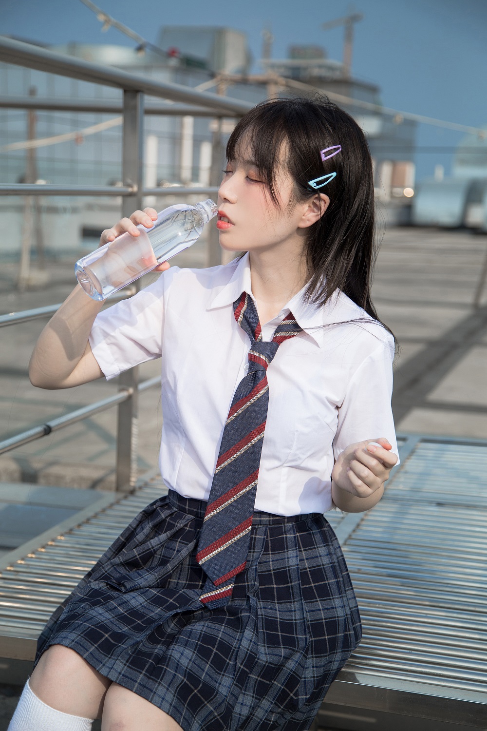 Fushii海堂-夏日时光[17P] COS网红博主 预览2图
