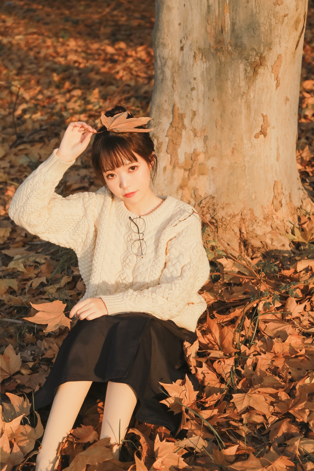 Fushii海堂-秋日女友[31P] COS网红博主 预览2图