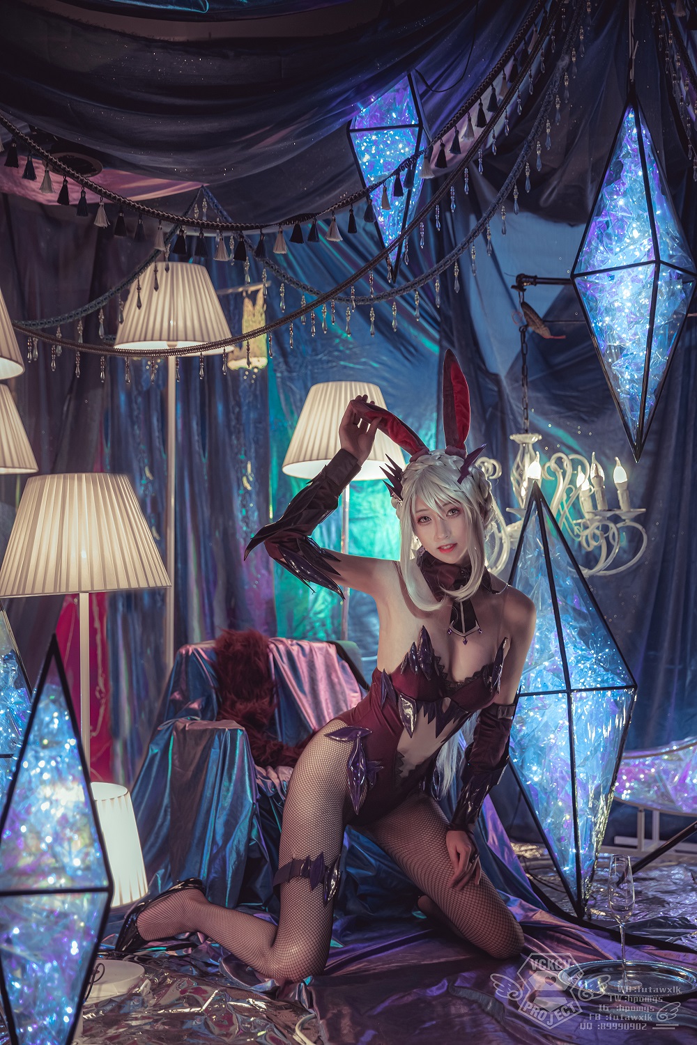 Luisa零纱-FGO-阿尔托莉雅兔女郎[29P] COS网红博主 预览1图