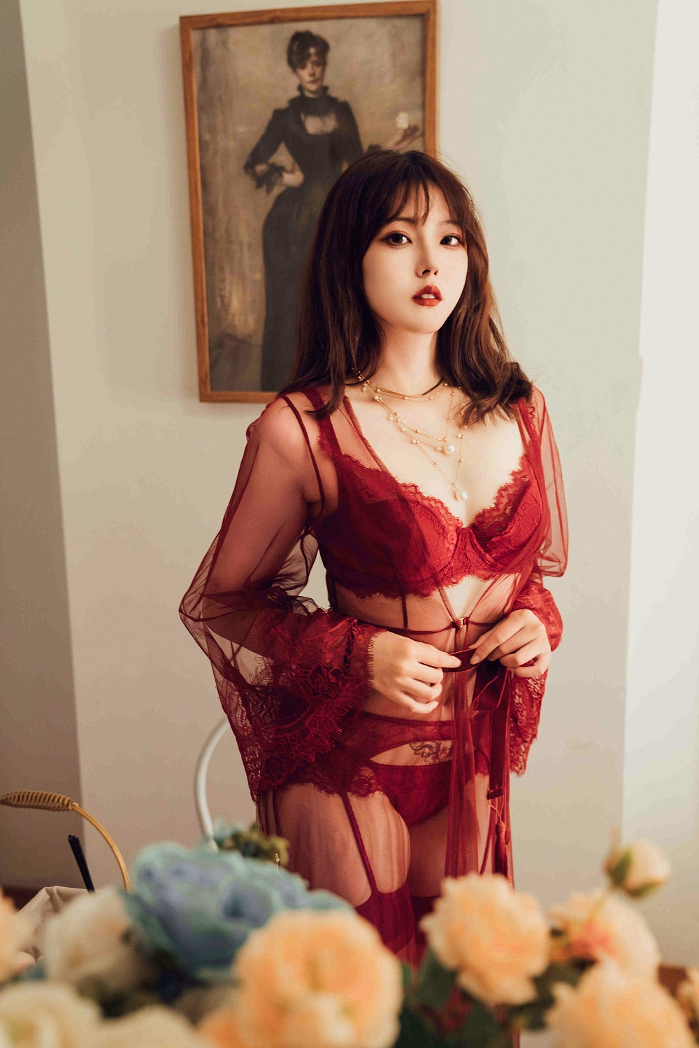 Natsuko夏夏子-秘密恋人[27P+1V] COS网红博主 预览1图