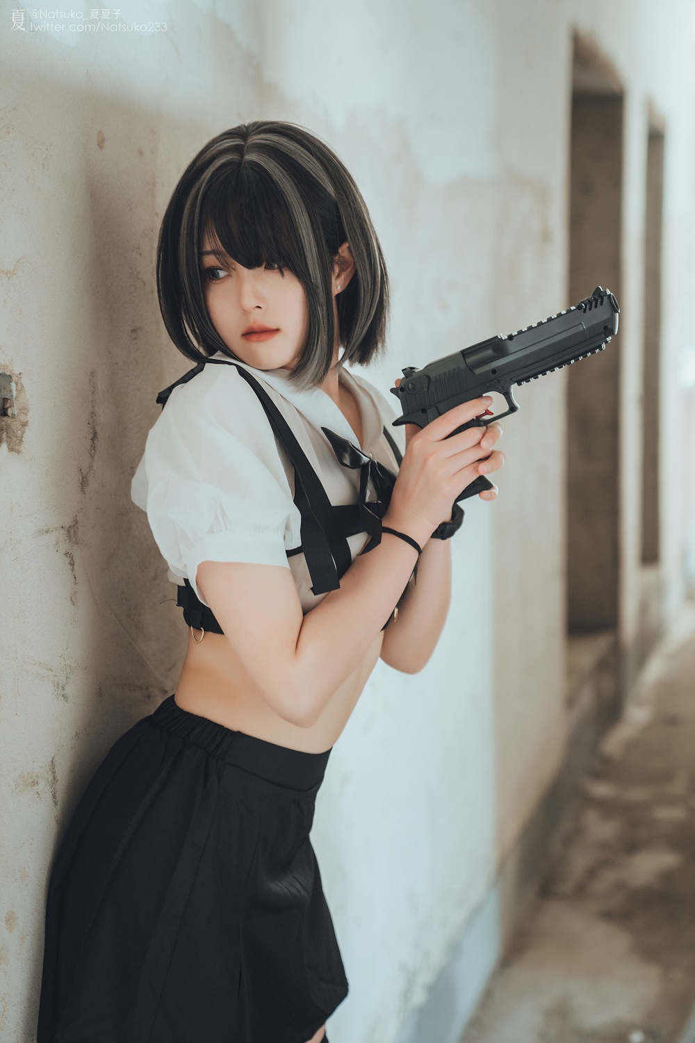 Natsuko夏夏子-绑带特工[40P] COS网红博主 预览2图