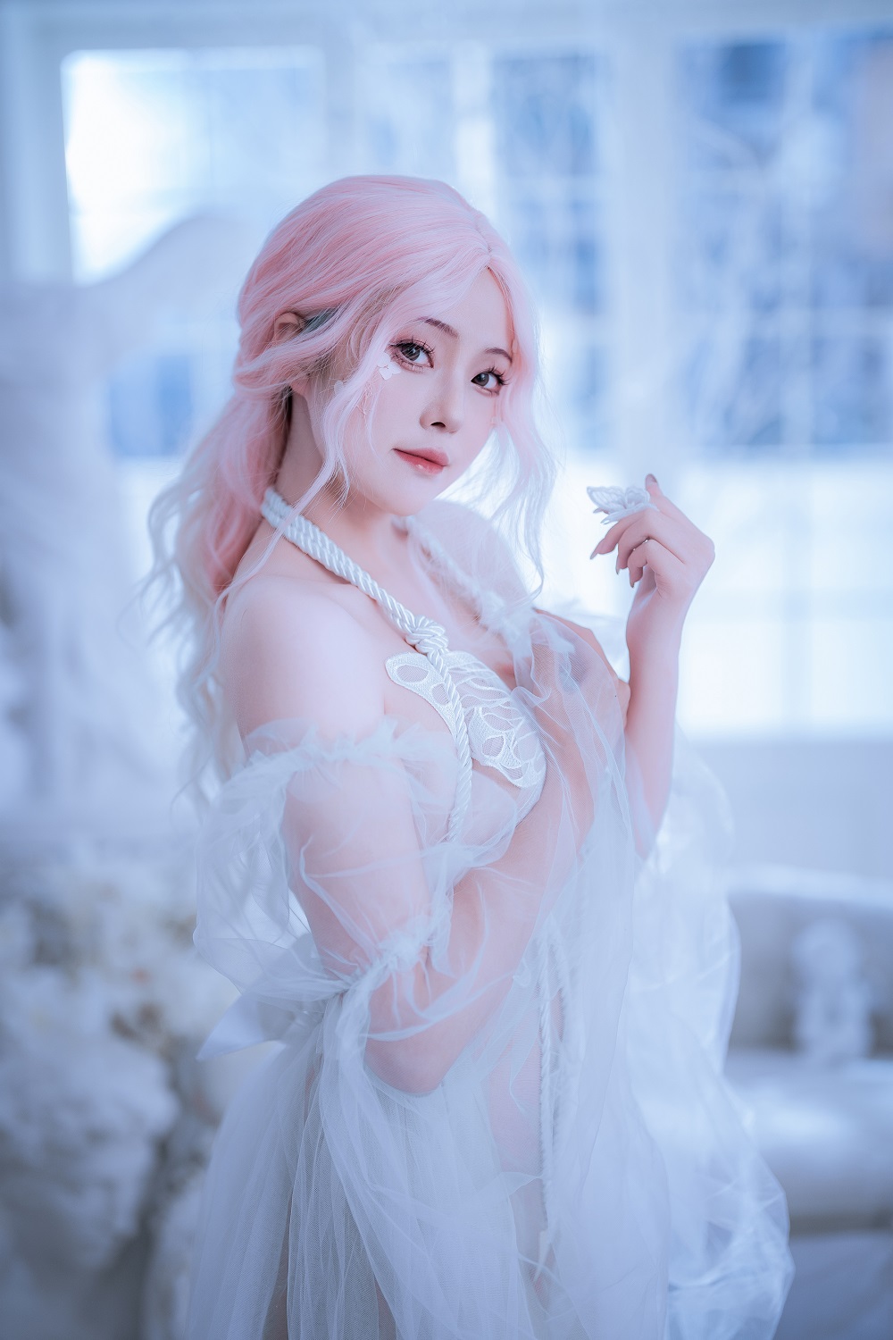 Natsuko夏夏子-白天蛾[61P] COS网红博主 预览1图
