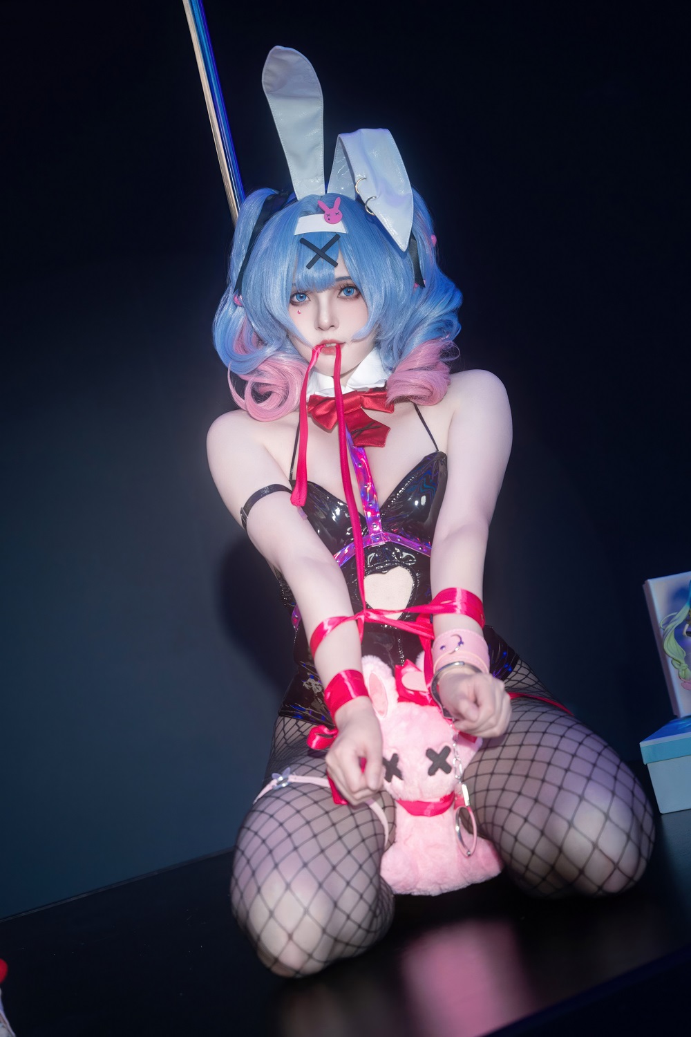 Natsuko夏夏子-初音未来兔子洞[82P] COS网红博主 预览2图