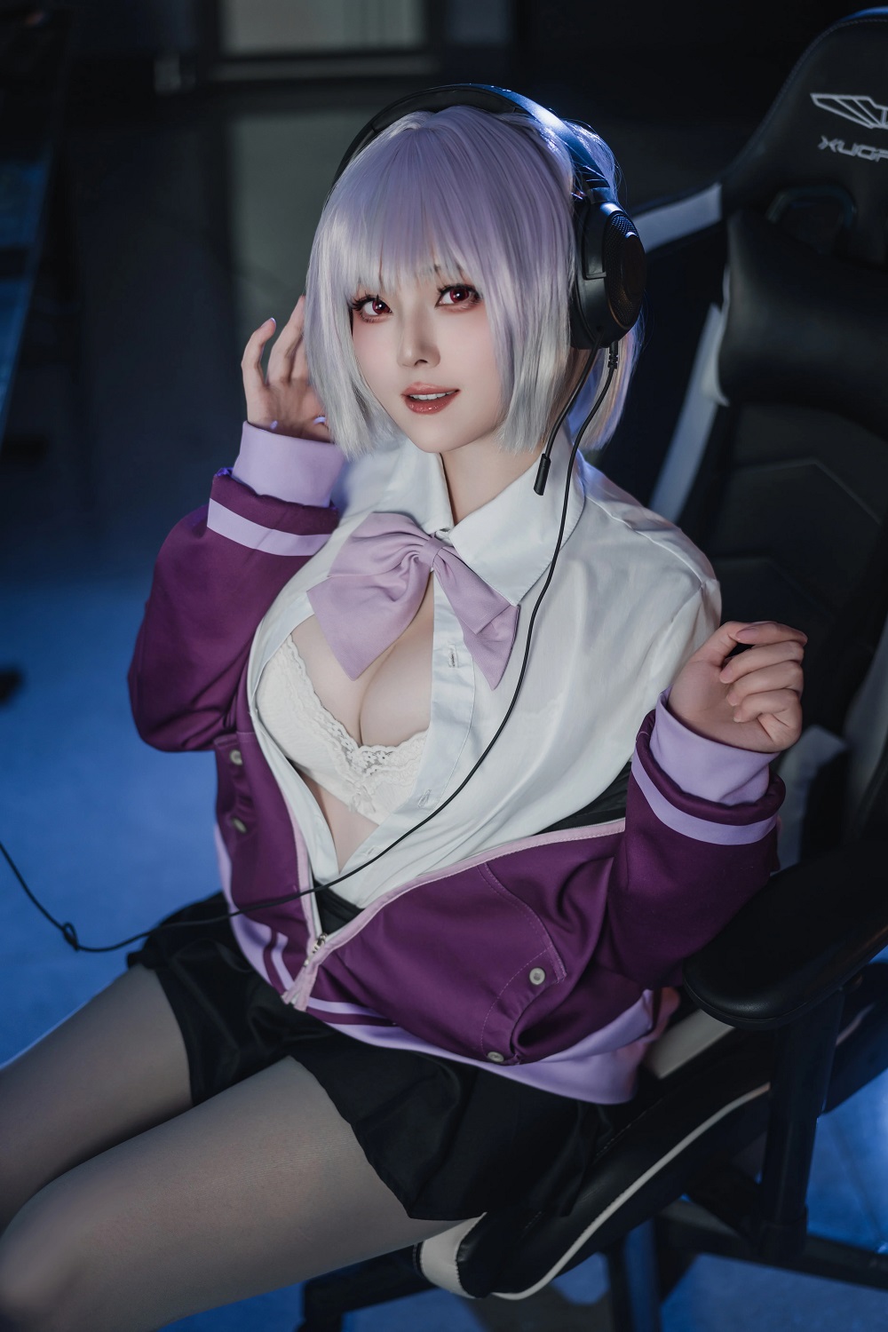 Natsuko夏夏子-电光超人古立特-新条茜[82P] COS网红博主 预览2图