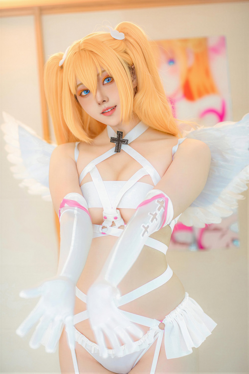 Natsuko夏夏子-2.5次元的诱惑-莉莉艾露天使[50P] COS网红博主 预览1图