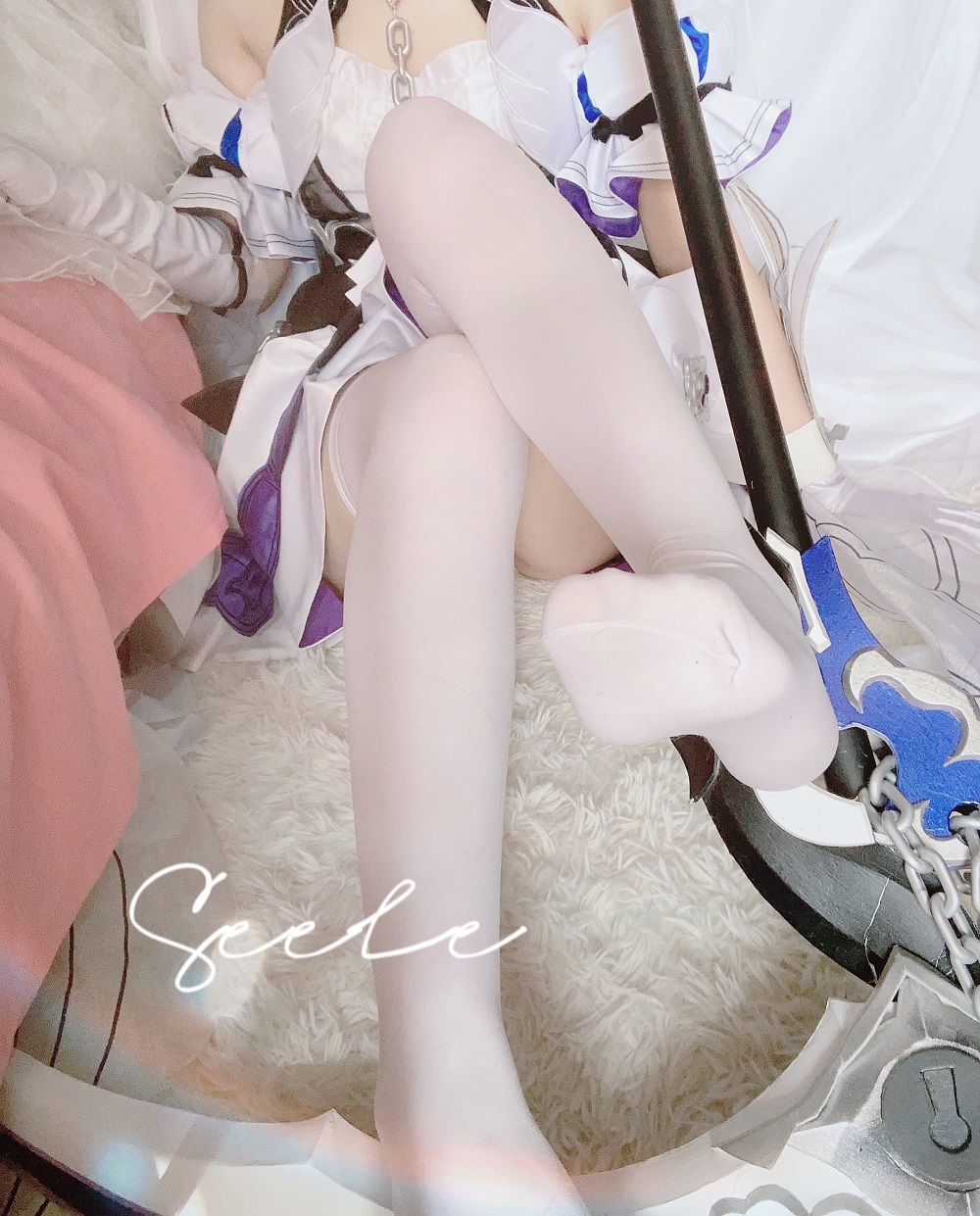 Seele麦麦-彼岸双生[86P] COS网红博主 预览1图