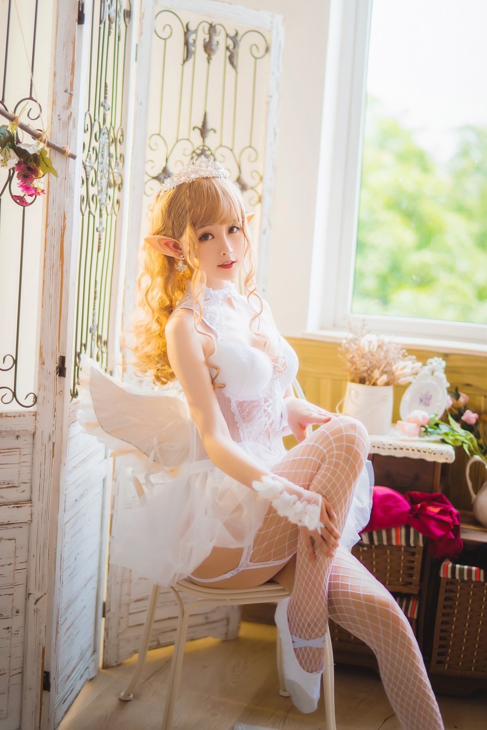 yui金鱼-夏日芭蕾[25P+2V] COS网红博主 预览2图