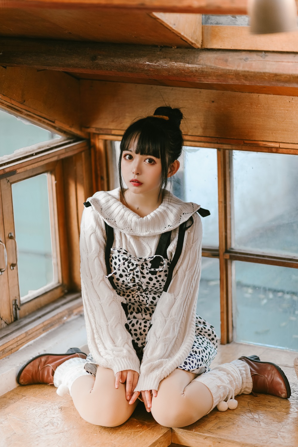 黑猫猫-少女心事[21P] COS网红博主 预览2图