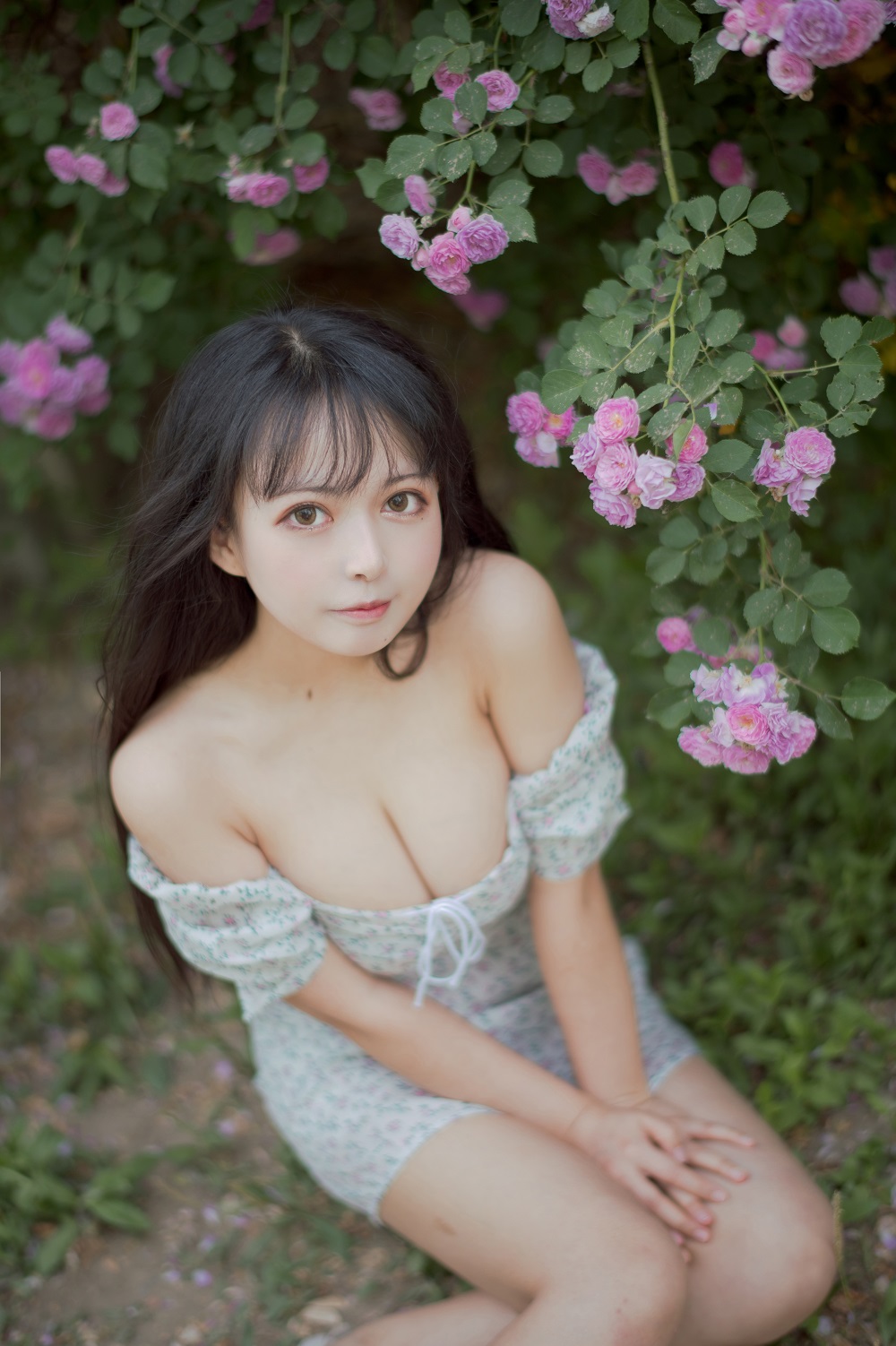 黑猫猫-蔷薇少女2[27P] COS网红博主 预览1图