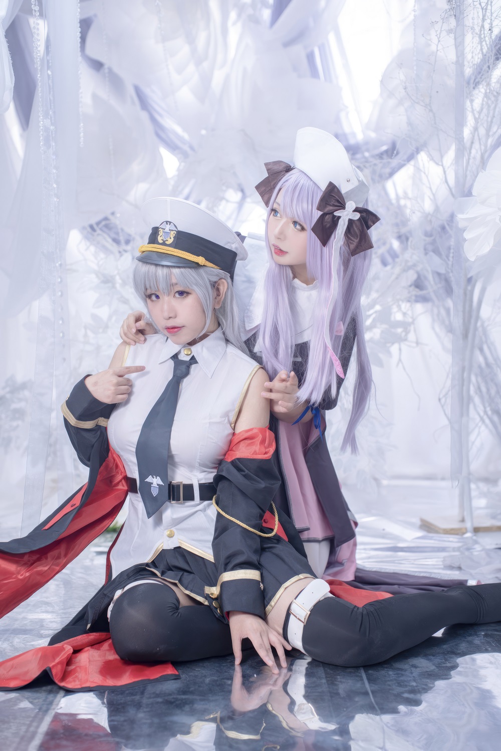黑猫猫&穆零Mu0-碧蓝航线-企业&女灶神[8P] COS网红博主 预览2图