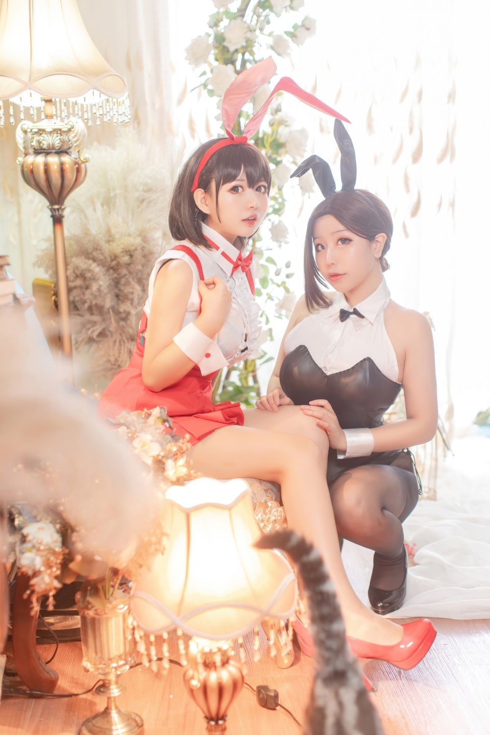 黑猫猫&穆零Mu0-星期一的丰满2-兔女郎[78P] COS网红博主 预览2图