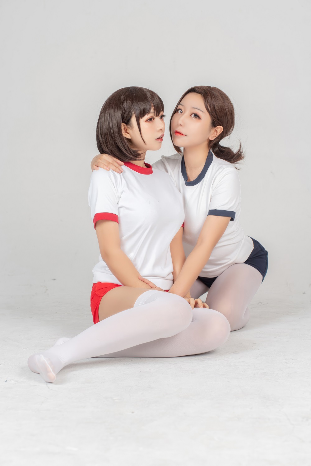 黑猫猫&穆零Mu0-星期一的丰满3-体操服[99P] COS网红博主 预览1图