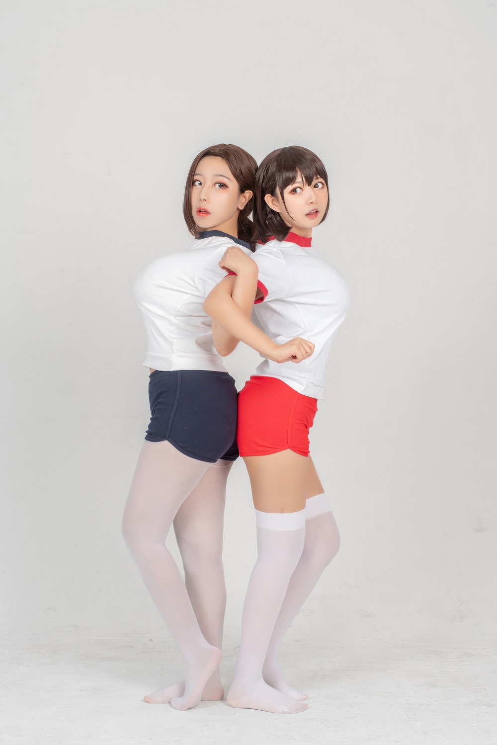 黑猫猫&穆零Mu0-星期一的丰满3-体操服[99P] COS网红博主 预览2图