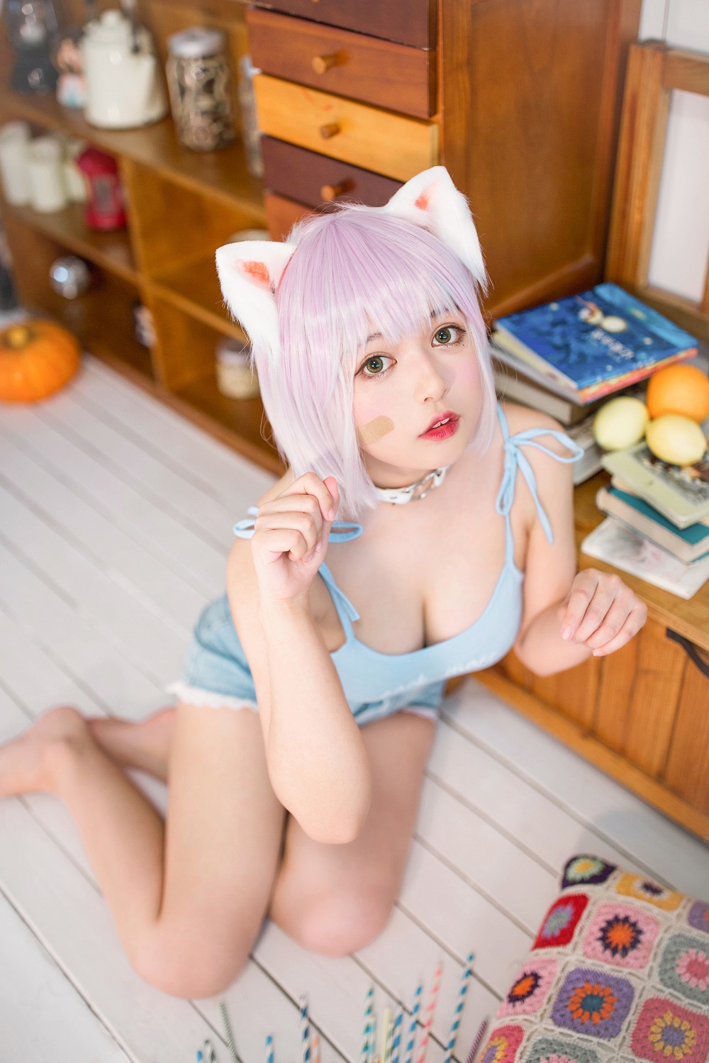 黑猫猫-养猫小课堂[39P] COS网红博主 预览2图