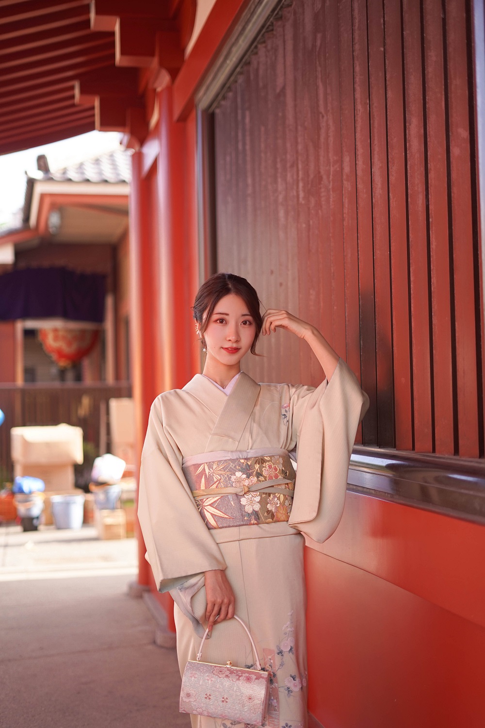 黑川-日本旅拍-和服[30P] COS网红博主 预览2图