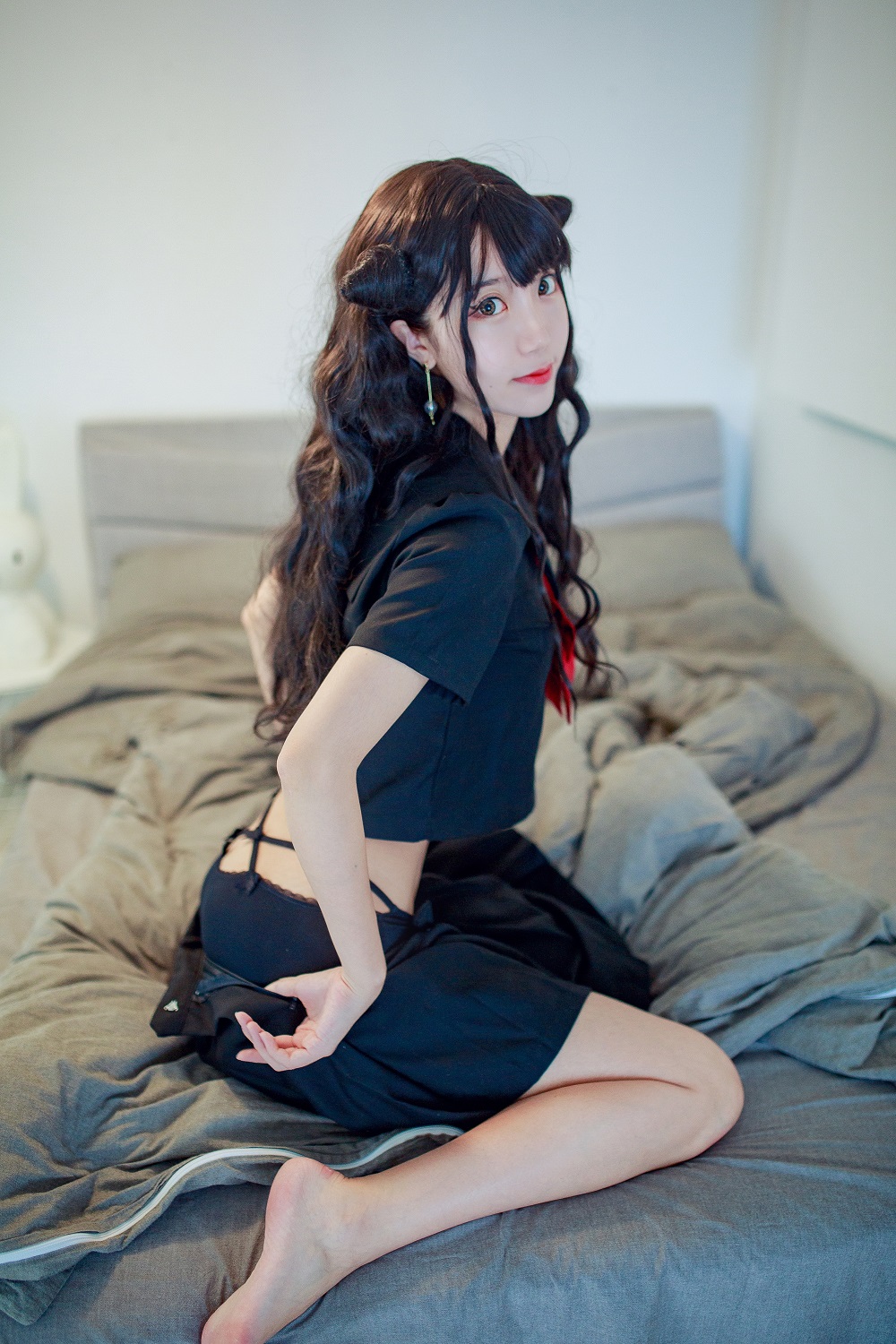 黑川-小恶魔JK制服[32P] COS网红博主 预览2图