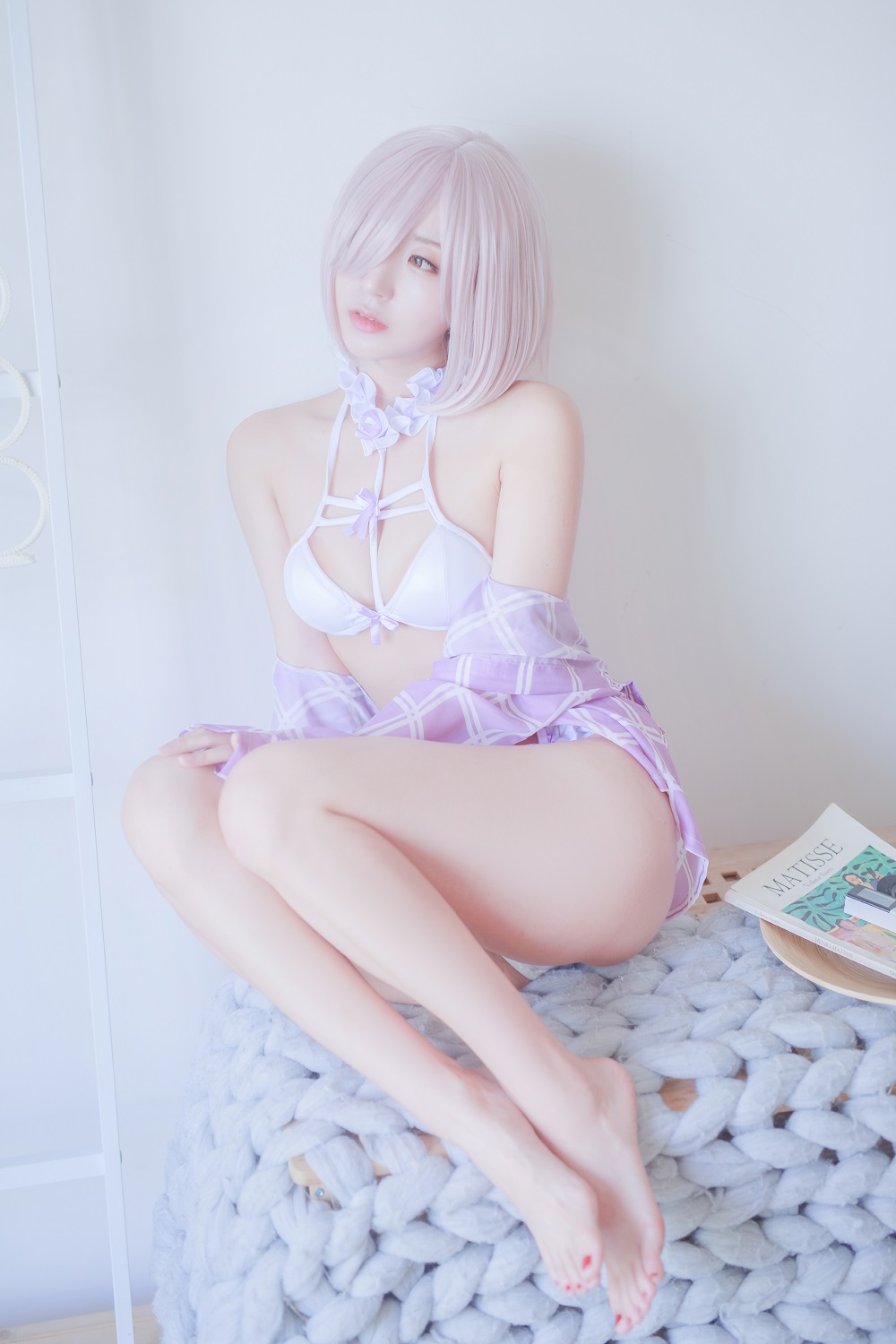 黑川-FGO-玛修内衣[39P] COS网红博主 预览2图