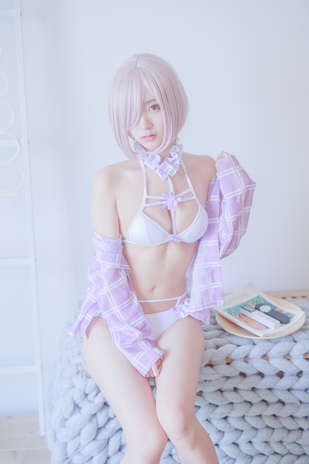 黑川-FGO-玛修内衣[39P] COS网红博主 预览1图