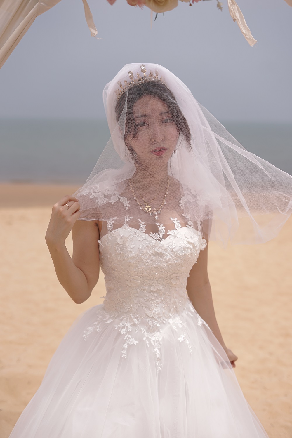 黑川-海岛之旅-婚纱[116P] COS网红博主 预览2图
