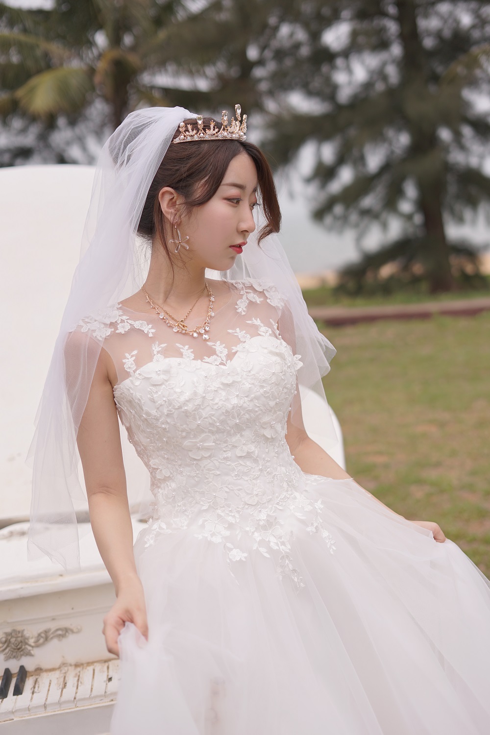 黑川-海岛之旅-婚纱[116P] COS网红博主 预览1图
