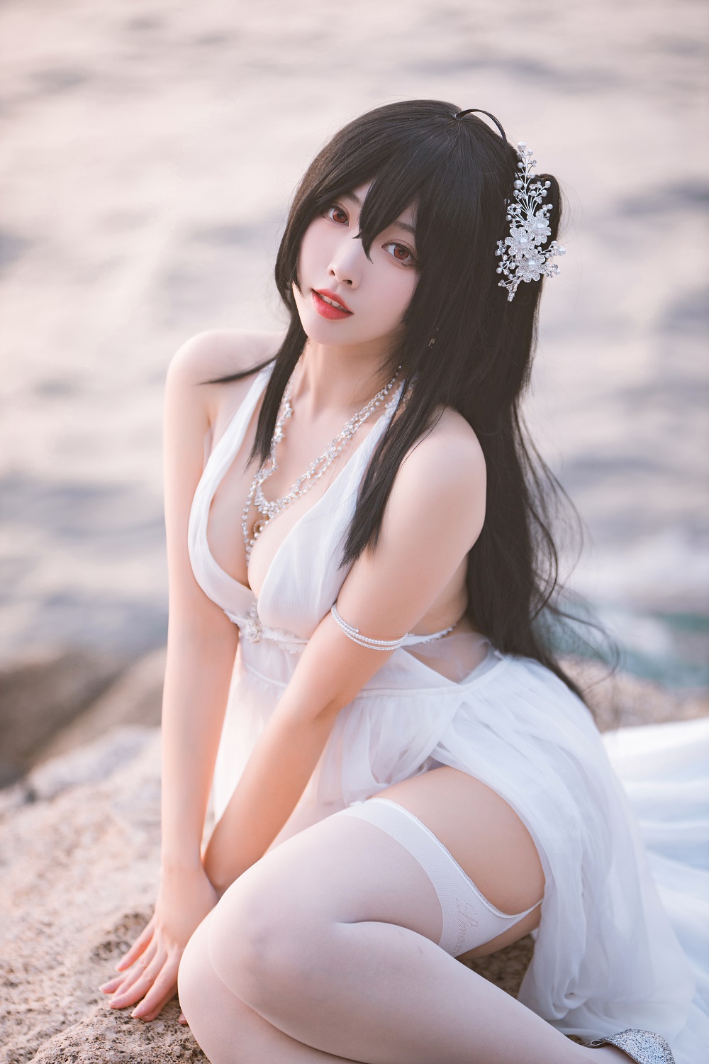 宫本桜-碧蓝航线-大凤花嫁[32P] COS网红博主 预览1图