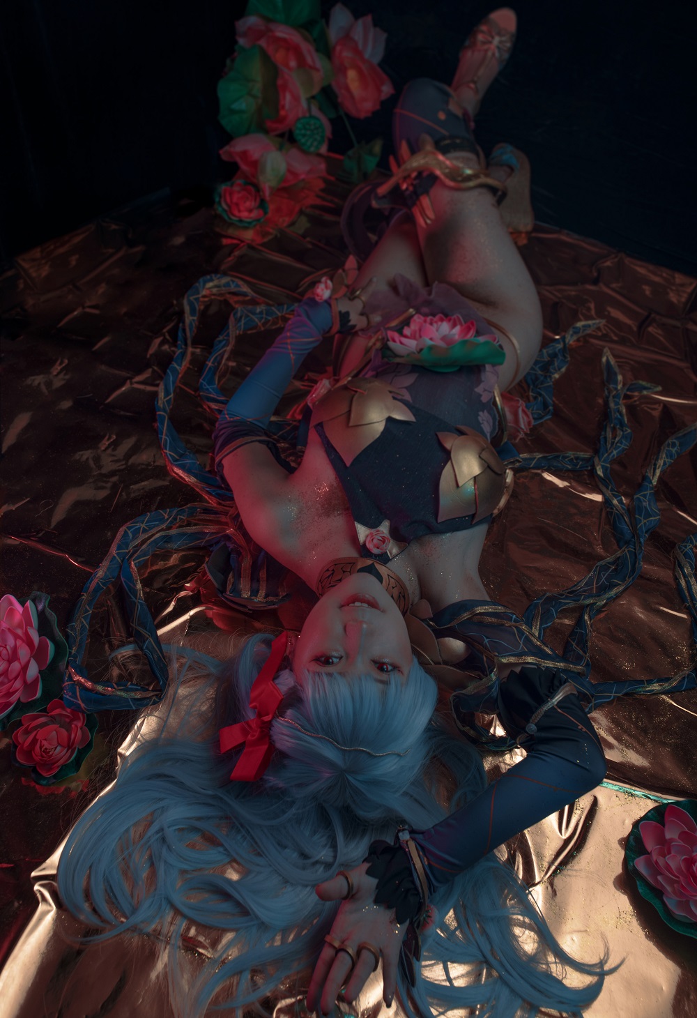 蓝小沂KiKi-FGO-伽摩[12P] COS网红博主 预览1图
