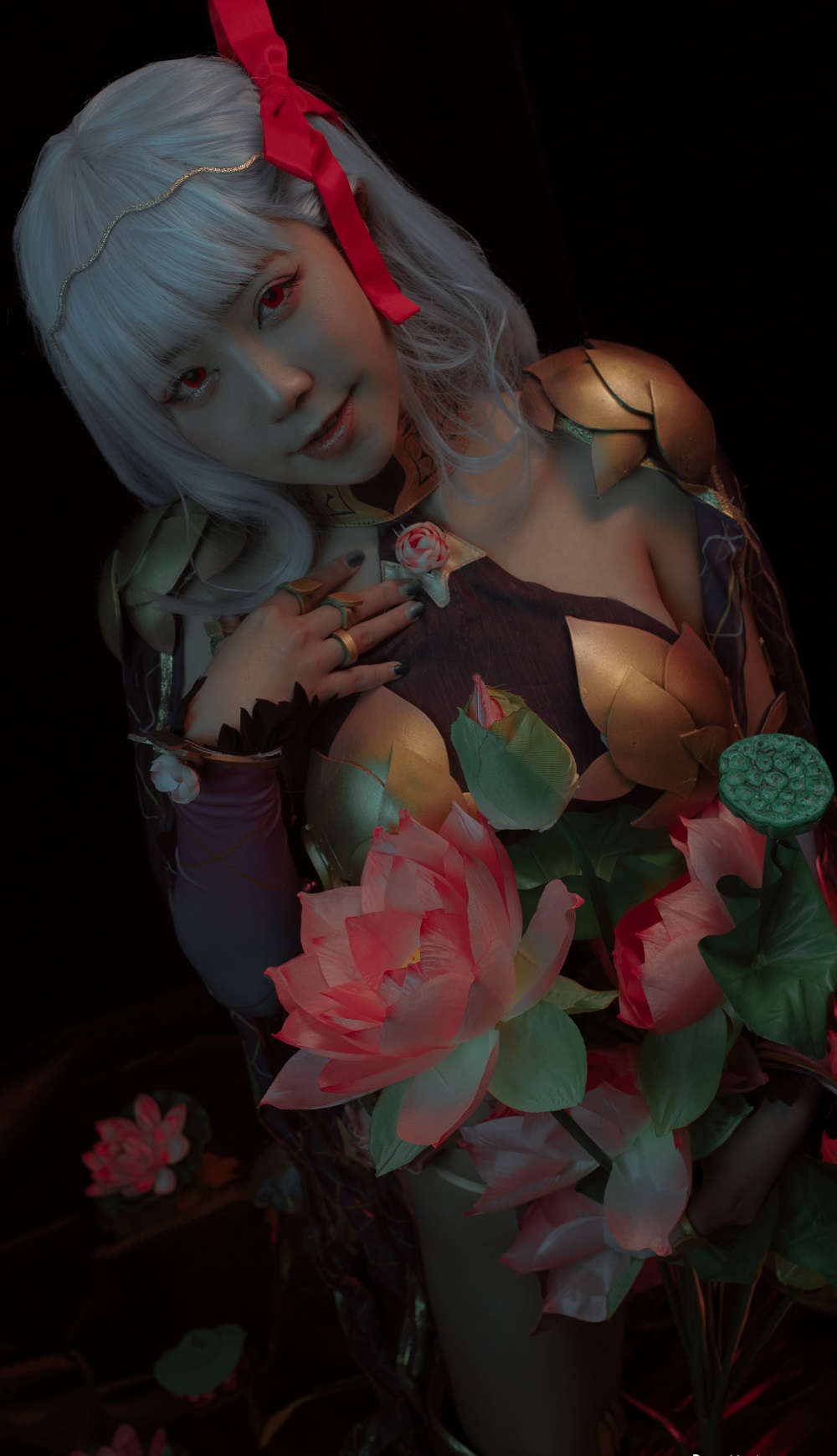 蓝小沂KiKi-FGO-伽摩[12P] COS网红博主 预览2图