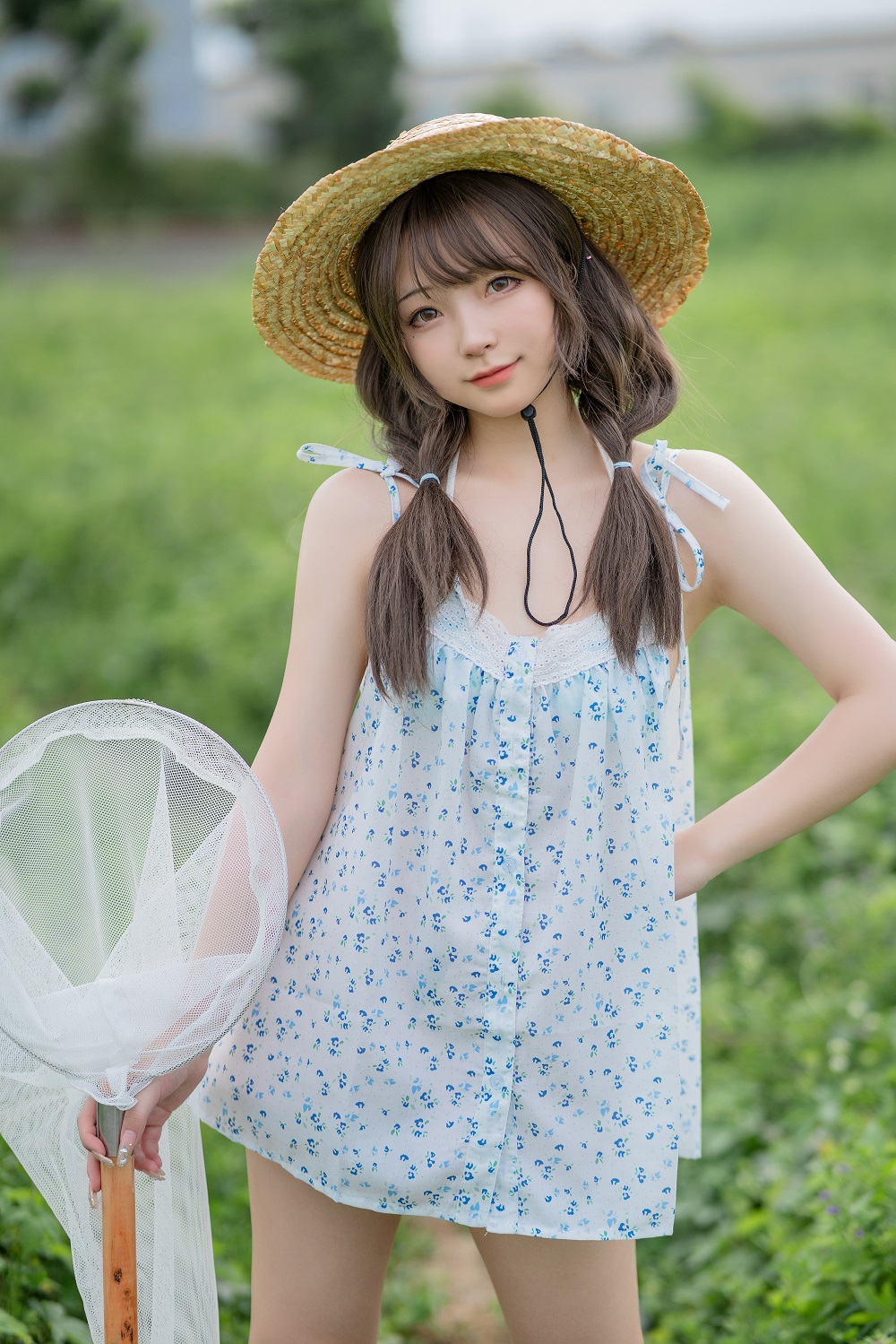 花铃-田野捕蝉[39P] COS网红博主 预览1图