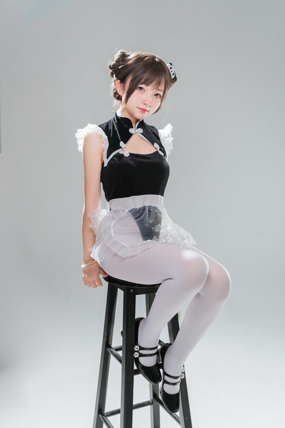 花铃-小熊猫女仆[85P] COS网红博主 预览1图