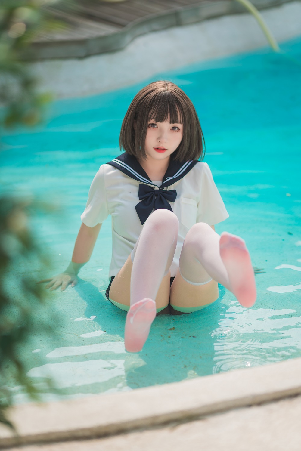 花铃-JK死库水[109P] COS网红博主 预览2图